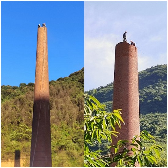磚煙囪人工拆除需要注意哪些安全措施？